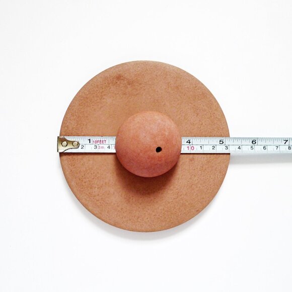 2 Piece CONCRETE/Stone Incense Holder/Stand Minimalist Modern Industrial - Picture 2 of 3